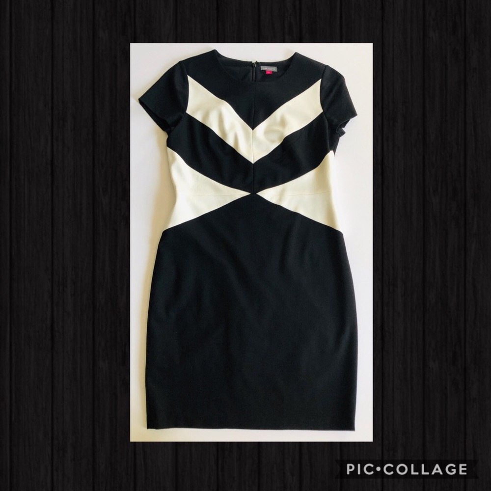 Vince Camuto NWOT chevron dress